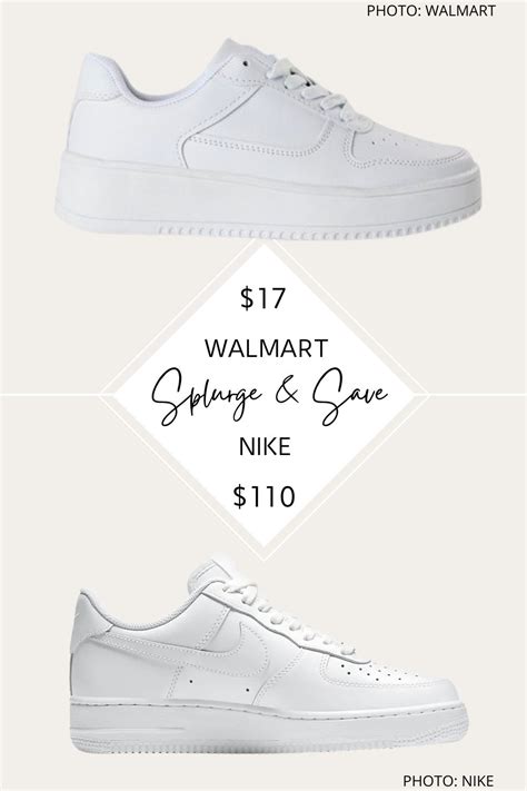 walmart nike air force dupes|air force one similar shoes.